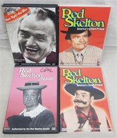 C12) 4 Red Skelton DVDs Classic TV Shows