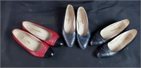 Group of designer style shoes sz 35.5