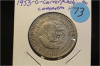 1953-S Carver Washington Commemorative Half Dollar