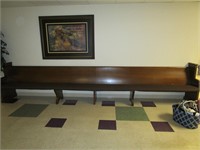 Solid Wood 176" Bench / Pew