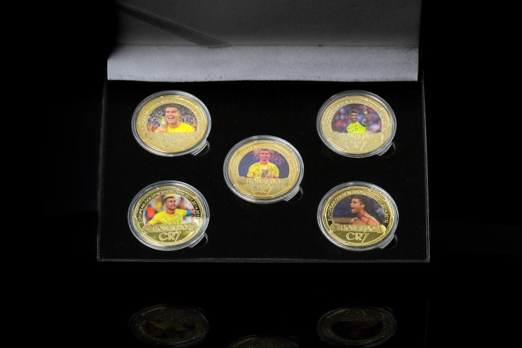 Ronaldo Collectible Coin Set in Box