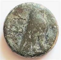 Abydos 320-200BC Ancient Greek coin 19mm