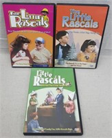 C12) 3 The Little Rascals DVDs