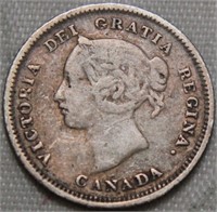 Canada 5 Cents 1881H