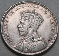 Canada Silver Dollar 1935  toned
