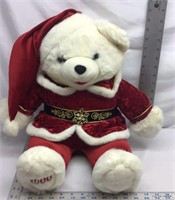 F13) CUTE CHRISTMAS TEDDY BEAR, 2000