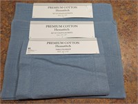 Premium Cotton Hemstitch Table Runner & Placemats