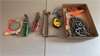Snips, Chain, Saw Blades, Clamp, Etc