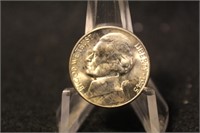 1945-D Uncirculated Jefferson Silver War Nickel