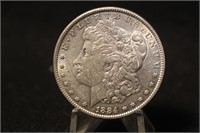 1884-P Morgan Silver Dollar