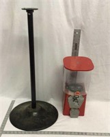 F8) CANDY MACHINE-SEE PICS-SCREW BROKE OFF AND THE