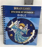 F8) NEW OR LIKE NEW BRAIN GAMES, STICKER BY NUMBER