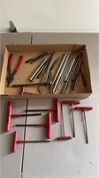 T-Allen Wrenches, Chisels, Punches