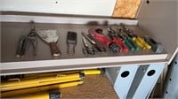 Snips, Tools, Shelf Contents