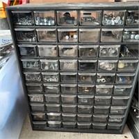 (1) 60-Drawer Hardware / Parts Organizer