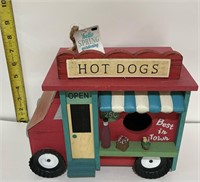 Birdhouse - Hello Spring - Hot Dog Truck Birdhouse