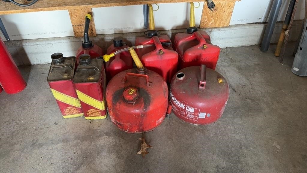 Gas and Oil Cans