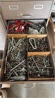 Drawer of Bolts and Hooks