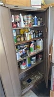 Garage Cabinet and Contents
