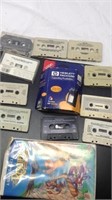 F15) misc cassette tapes, Eagles, Willie Nelson
