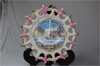 Reticulated Myrtle Beach Souvenir Plate