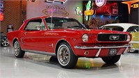 1966 FORD MUSTANG COUPE - RED