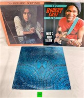 Vtg Vinyl Santana Robert Cray Dan Fogelberg
