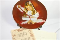1981 Zolan Collectors Plate - "A Gift for Laurie"