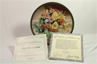 "Country Charm" Collectors Plate by W.S. George