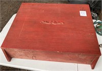 Vintage Wooden Display Box