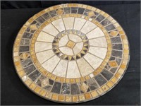 Mosaic tile tabletop