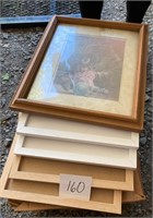 Trays and Picture Lot