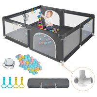 COMOMY Playpens for Babies and Toddlers, 79"x71" B