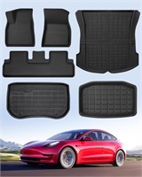 TAPTES Tesla Model 3 Floor Mats 2020 2019 2018 201