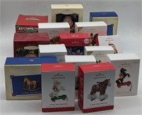 (DD) 15 Hallmark ornaments including holiday