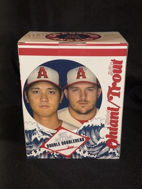 Shohei Ohtani/ Mike Trout city Connect bobble head