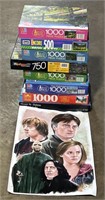 (II) Puzzles and Harry Potter Poster 19x13