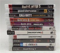 (ZA) PS3 Games including Dead island, Guitar