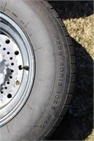 2 Firestone Tires & Rims 255/60 R15 M/S