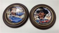 Pair of Nascar Richard Petty Collector Plates