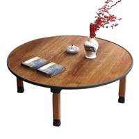 WIKLMOTH Folding Round Japanese-Style Tea Coffee T