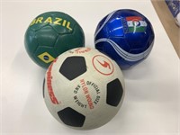 Soccer Balls - Brazil and Italy