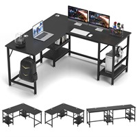 JSungo L Shaped Gaming Desk, 95" Computer Desk wit