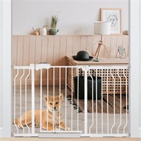 HEMRORO Extra Wide Baby Gate for Doorways & Stairs