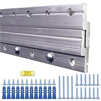 49" Heavy Duty French Cleat Picture Hanger,Aluminu