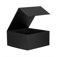 Black Gift Boxes 16 Pack,Large Gift Boxes in Bulk,
