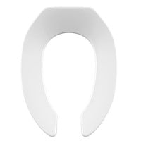 Commercial Open Front Toilet Seat without Cover, H