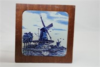 Holland Blue and White Tile Wall Hanger