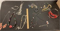 Costume jewelry lot