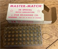Master-Match .38 special ammo